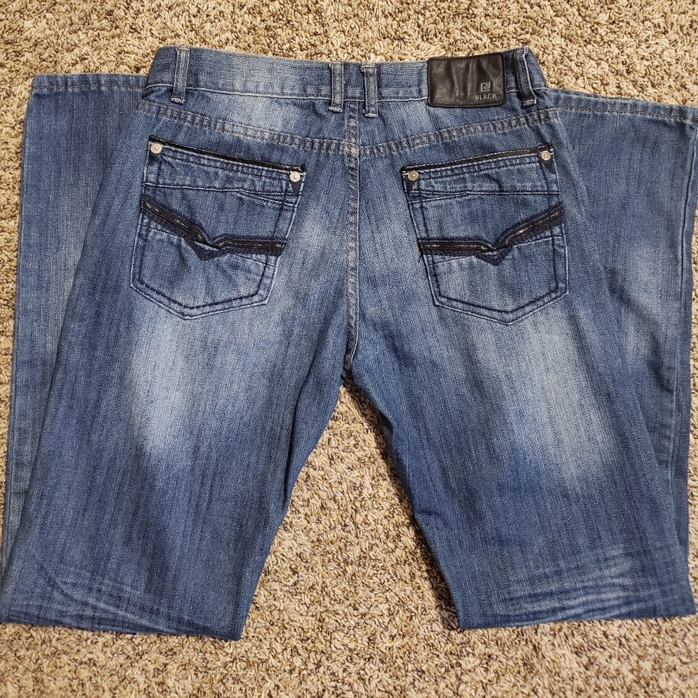 EUC Sacred Crown Black Premium jeans